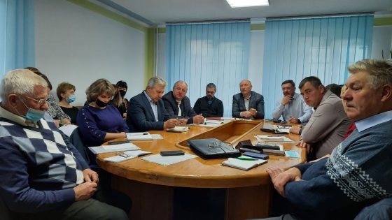 У Бурштині обговорили питання вакцинації з головою Івано-Франківської РДА.